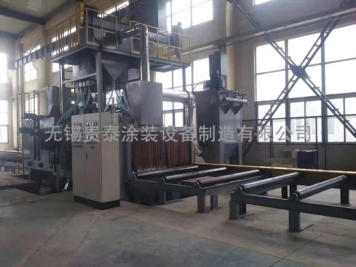 輥軸通過式拋丸機