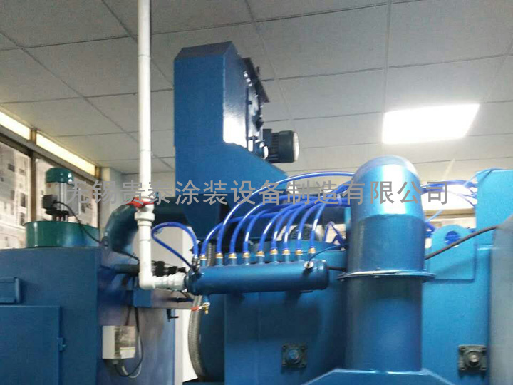 自動輸送式噴砂機