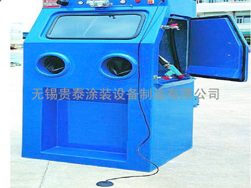 滾筒式自動水噴砂機